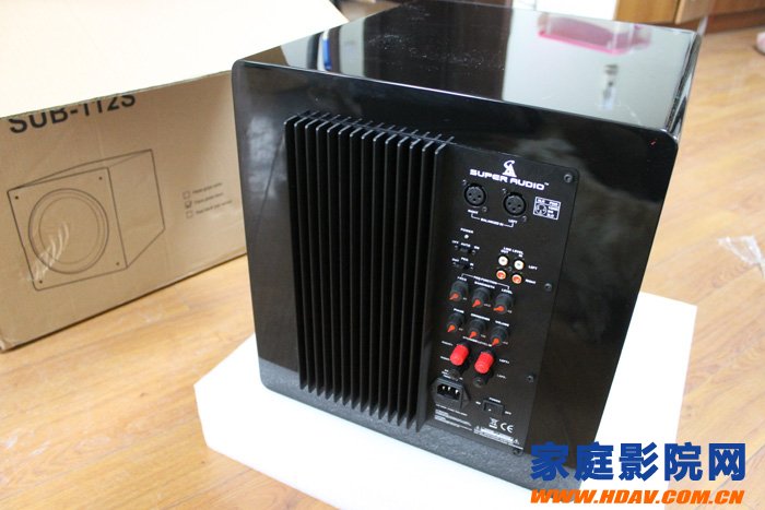 超音SR AUDIO EQ-12HP 十二寸有源低音炮开箱测评