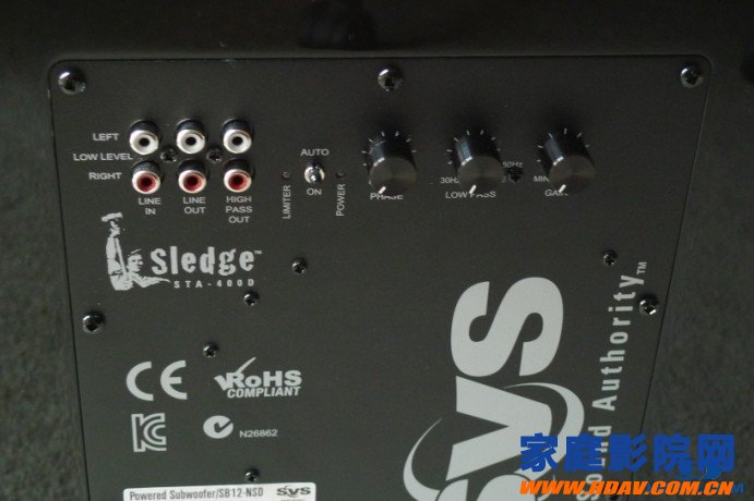 SVS SB12 NSD有源超重低音密闭炮开箱测评(图7)