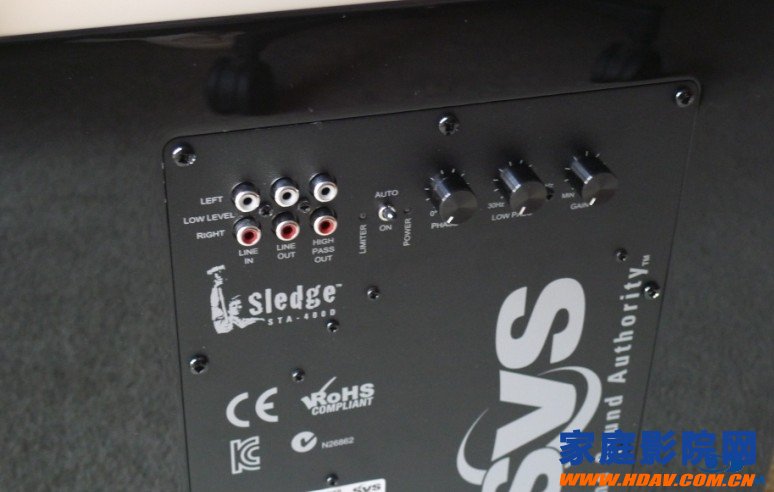 SVS SB12 NSD有源超重低音密闭炮开箱测评(图6)