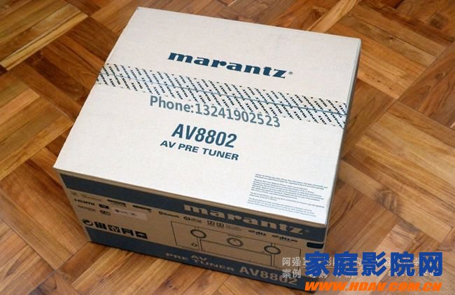 马兰士AV8802包装