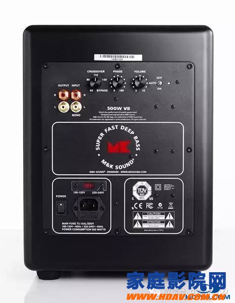 M&amp;K Sound推出全新中阶V系列超低音炮(图4)