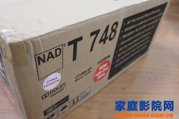 英式贵族典范 NAD T748家庭影院功放机开箱
