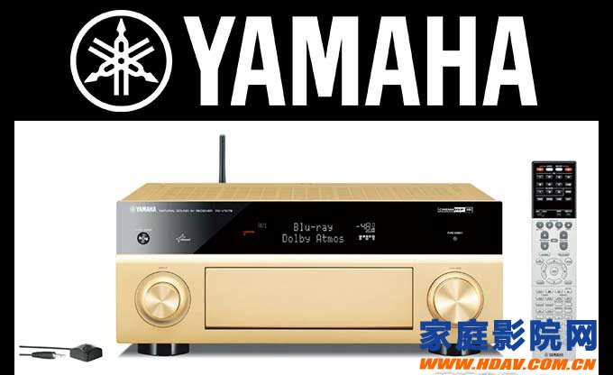 YAMAHA雅马哈 7.2声道无线网络家庭影院功放RX-V1079(图1)