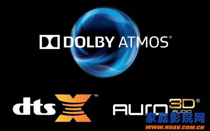 DTS:X & dolby atmos & auro-3d