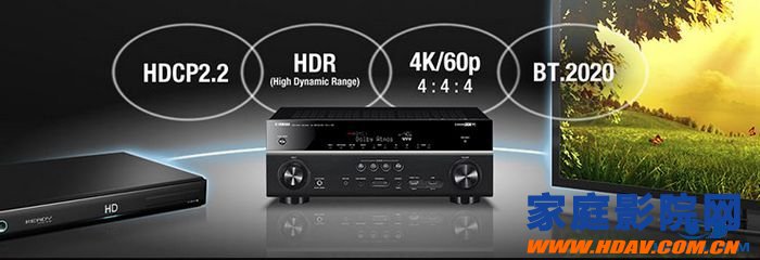 Yamaha雅马哈推出 7.2声道无线家庭影院功放RX-V781、RX-V681(图4)