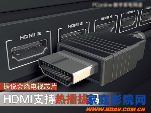 HDMI不支持热插拔？会烧坏功放电视机吗(图1)