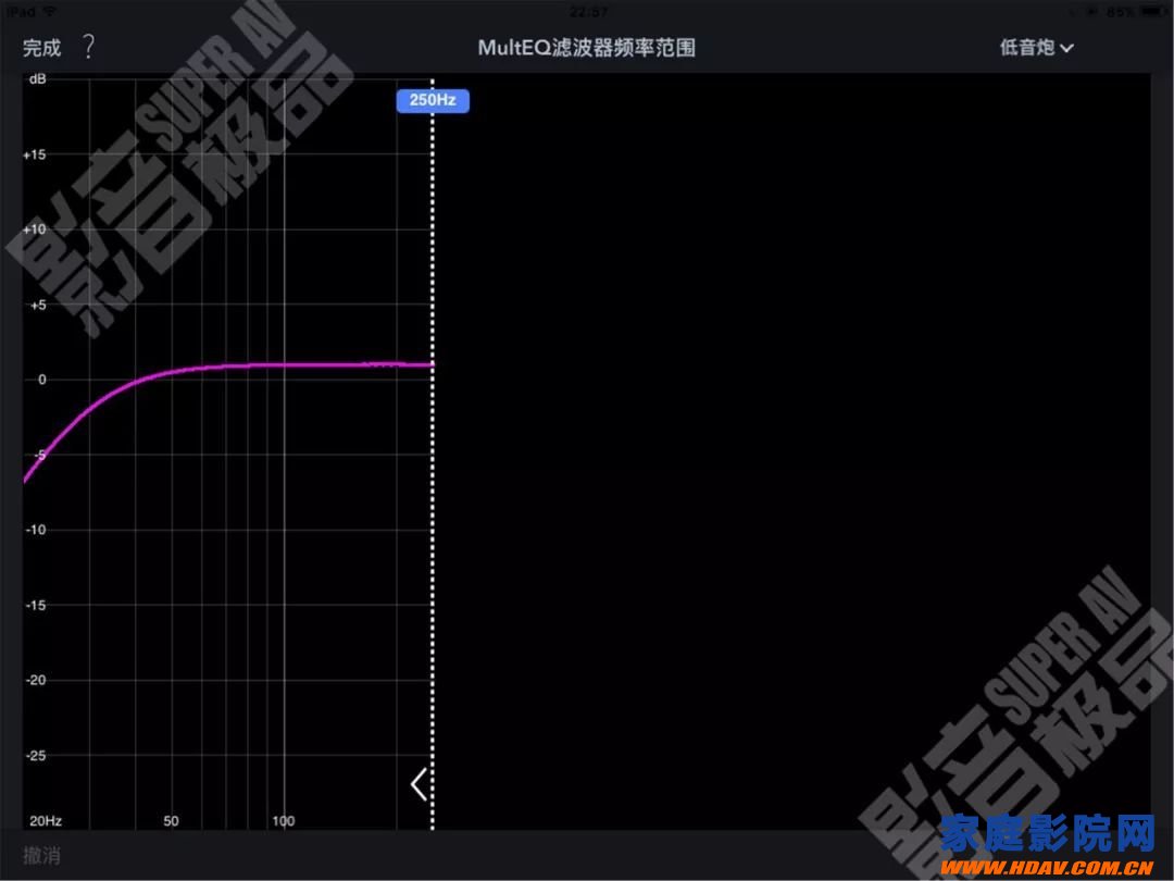 天龙马兰士功放奥德赛Audyssey MultEQ Editor手机APP使用教程(图55)