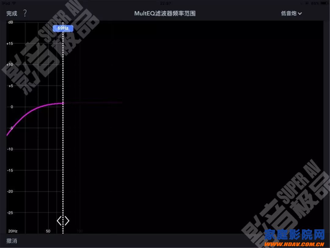 天龙马兰士功放奥德赛Audyssey MultEQ Editor手机APP使用教程(图56)