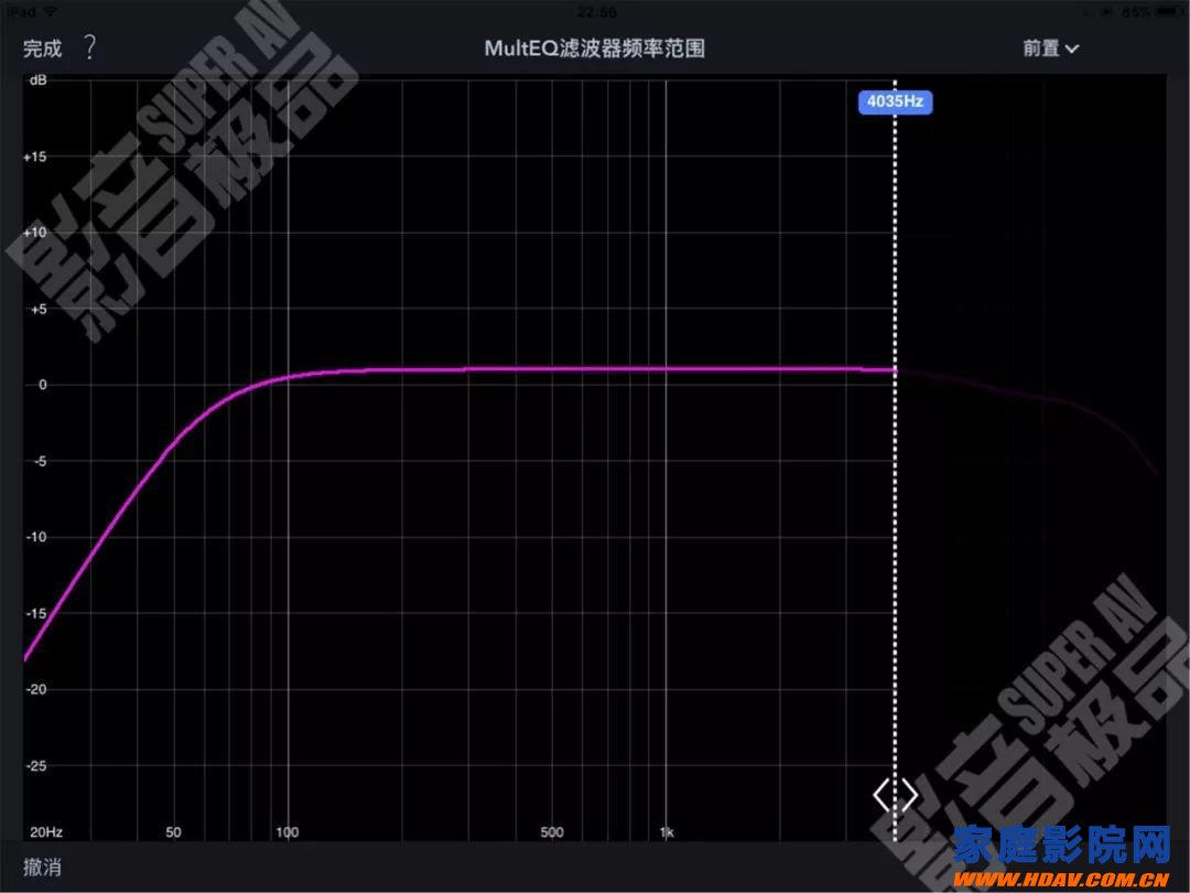 天龙马兰士功放奥德赛Audyssey MultEQ Editor手机APP使用教程(图53)