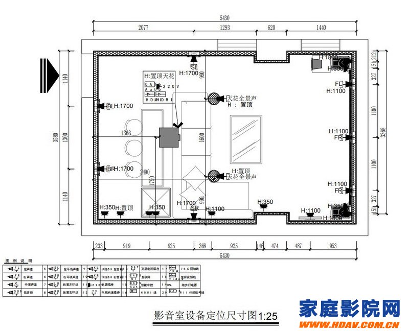 广东十几万打造简约的7.1.2全景声私家影院(图3)