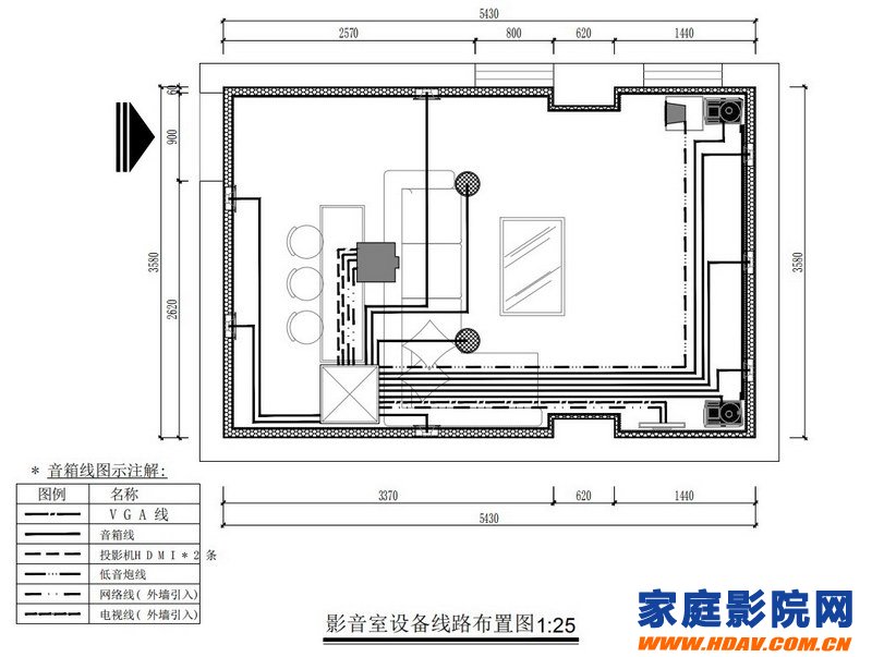 广东十几万打造简约的7.1.2全景声私家影院(图2)