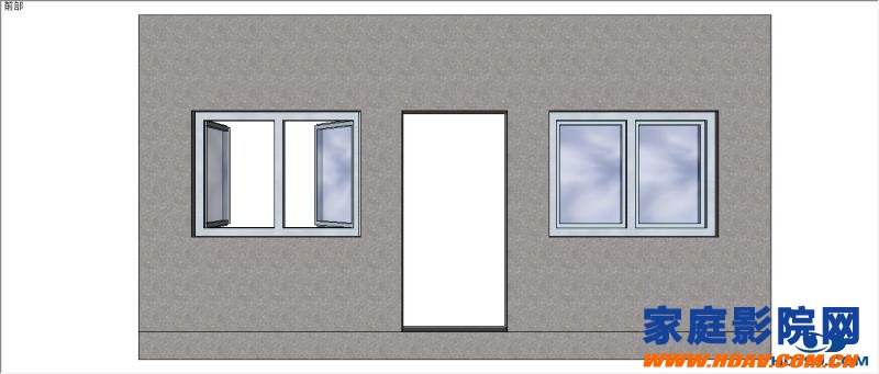 家庭影院影音室门、窗、新风系统隔音施工工艺(图2)