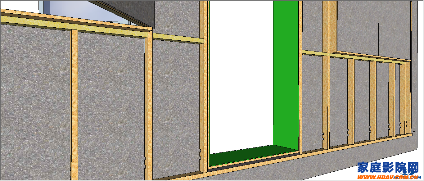 家庭影院影音室门、窗、新风系统隔音施工工艺(图36)