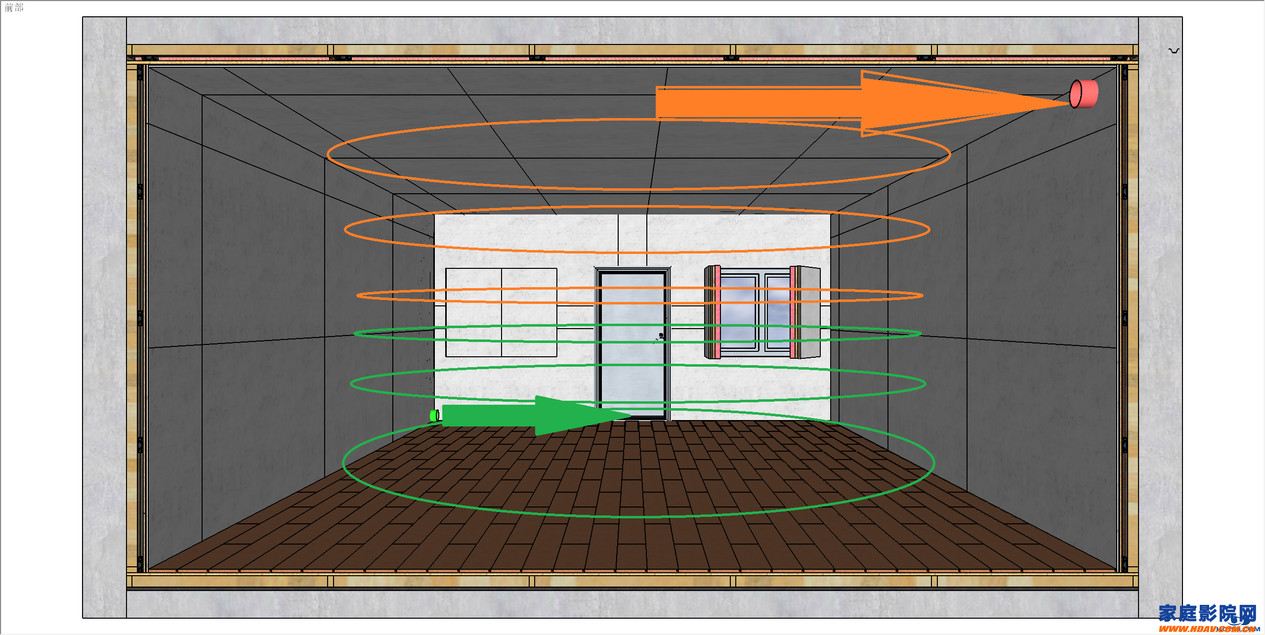 家庭影院影音室门、窗、新风系统隔音施工工艺(图44)