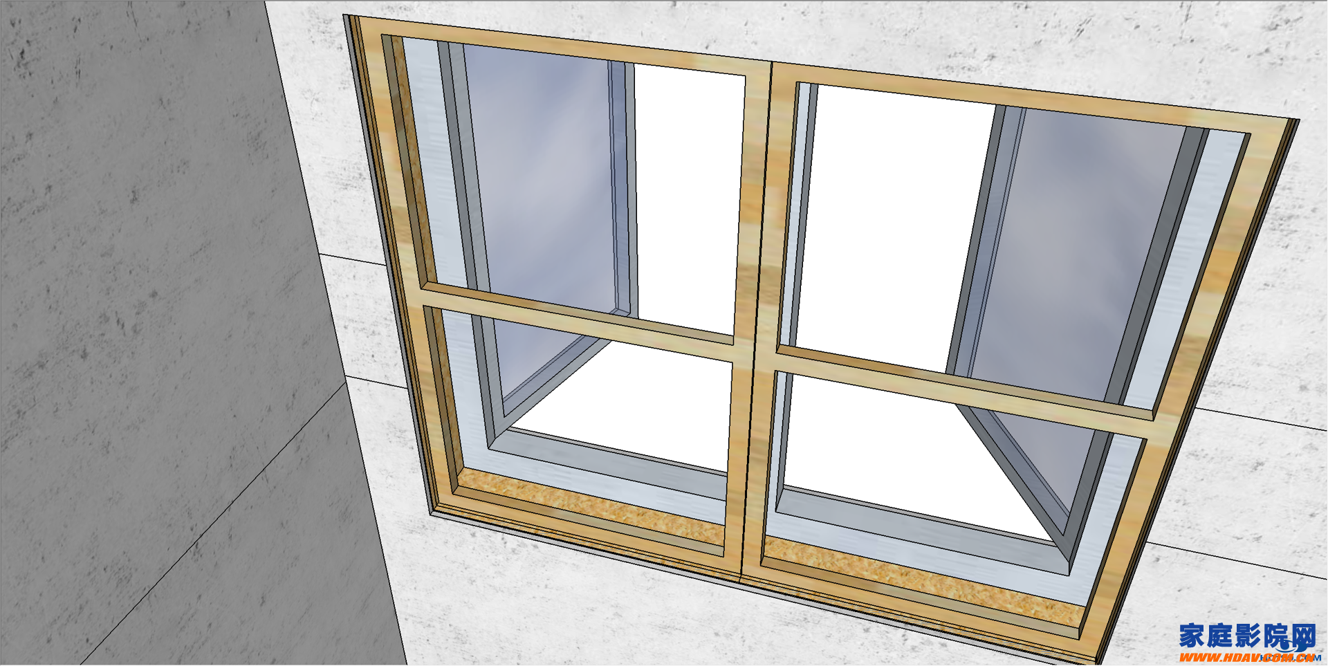 家庭影院影音室门、窗、新风系统隔音施工工艺(图18)