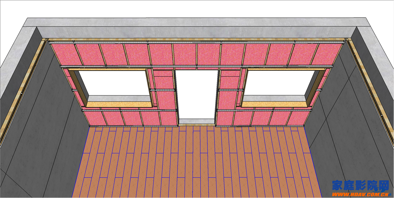 家庭影院影音室门、窗、新风系统隔音施工工艺(图14)
