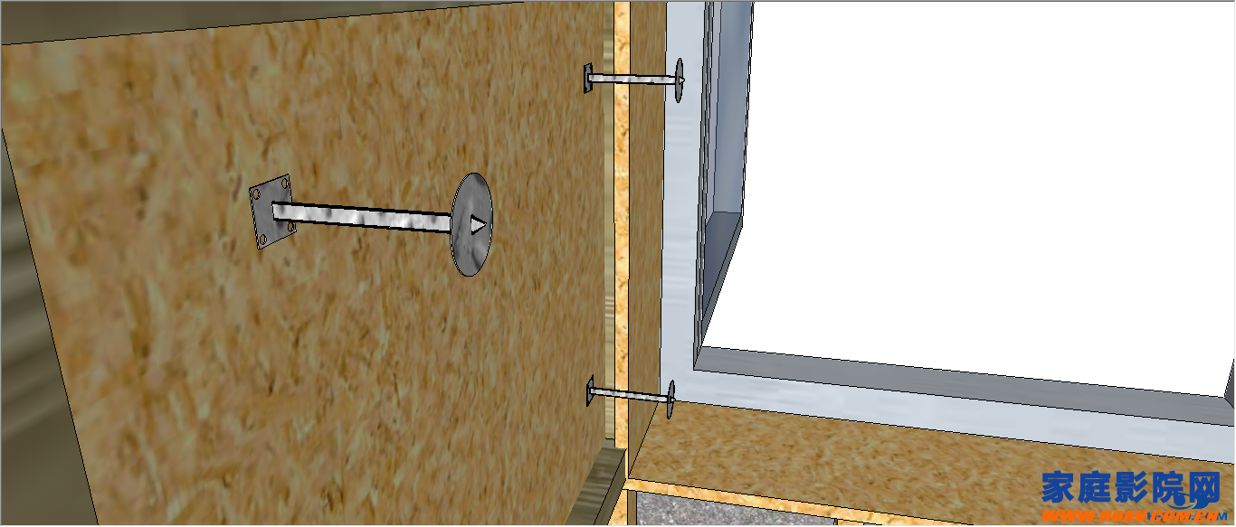 家庭影院影音室门、窗、新风系统隔音施工工艺(图26)