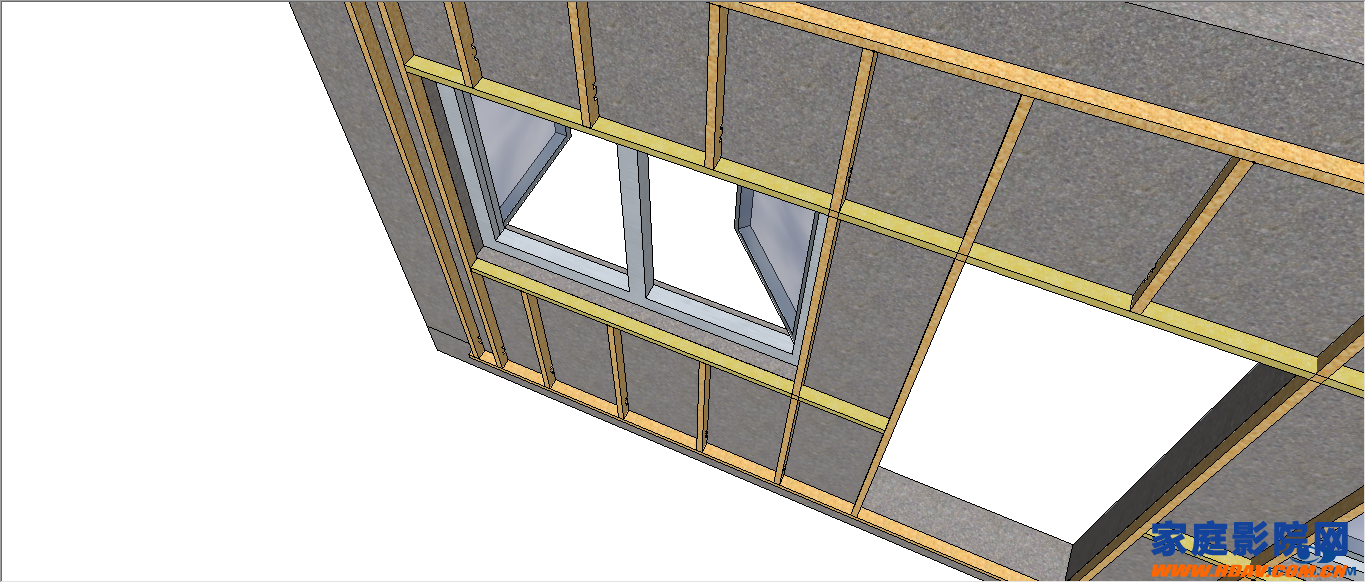 家庭影院影音室门、窗、新风系统隔音施工工艺(图8)