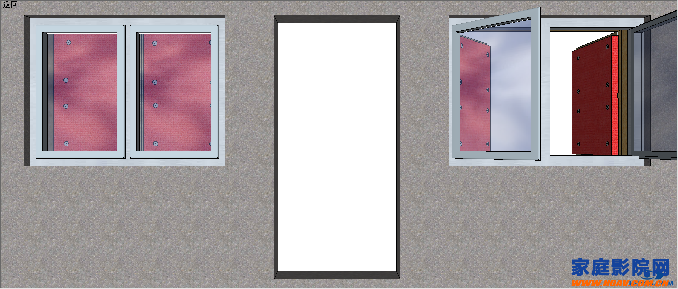 家庭影院影音室门、窗、新风系统隔音施工工艺(图29)