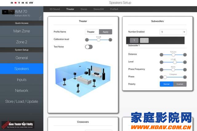 圣歌Anthem AVM 70前级功放评测(图8) 圣歌Anthem AVM 70前级功放评测(图8)