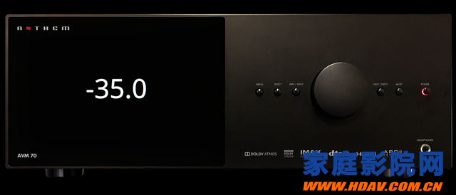 圣歌Anthem AVM 70前级功放评测(图1) 圣歌Anthem AVM 70前级功放评测(图1)