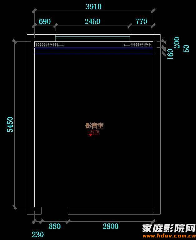 有窗的房间能装家庭影院吗?藏在别墅二楼的7.2.4全景声影音室 (图3) 文章配图-3