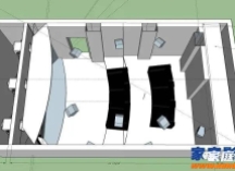 国外烧友的“炮墙”全景声家庭影院 